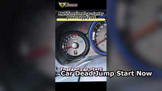 Car Jump Starter Power Supply Emergency Light